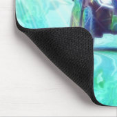 ATV全地形車に乗る子供たち マウスパッド (コーナー)