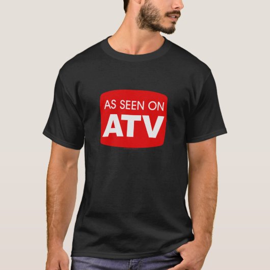 ATV (クォードの4荷車引きの3荷車引き)で見られる Tシャツ (正面)
