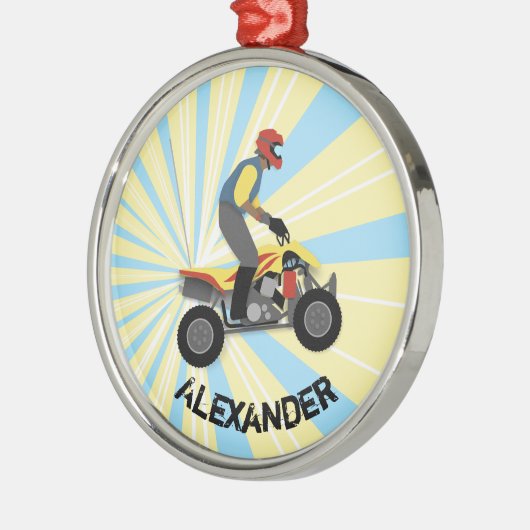 ATV メタルオーナメント (左)