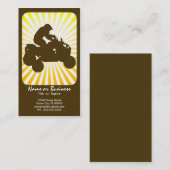 atv:レトロな光線： 名刺 (正面/裏面)