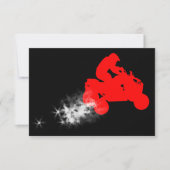 atv:土手道 招待状 (正面)