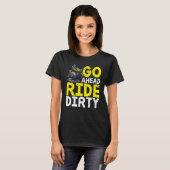 ATV Quad Bike ATV Outdoor Mudding Offroading 1 Tシャツ (正面フル)
