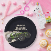 ATV UTV オフロードアドベンチャー エクストリームスポーツカークラブ ペーパープレート (パーティー)