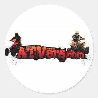 ATVers.comスタンプの丸め ラウンドシール