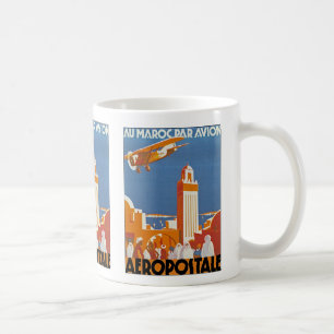AuのMarocの標準Avion コーヒーマグカップ