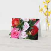 auのnom deのlaは上がりました カード (黄色い花)