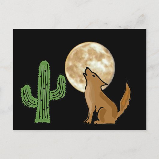 AU – ハウリングコヨーテ葉書 ポストカード (正面)