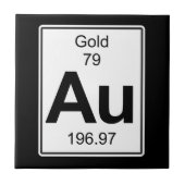 Au -金ゴールド タイル (正面)