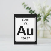 Au -金ゴールド ポストカード (スタンド正面)