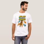 AU AU PIX NA CONTA Camiseta Cachorro Caramelo Tシャツ (正面フル)