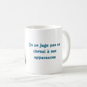 Au Cœur de l'Azur, magnifique tasse コーヒーマグカップ (正面右)
