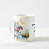 Au Cœur de l'Azur, magnifique tasse コーヒーマグカップ (正面左)