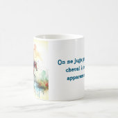 Au Cœur de l'Azur, magnifique tasse コーヒーマグカップ (中央)