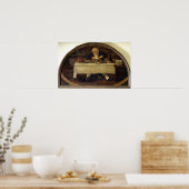 Au Gourmand'、Corcelletのショップサイン ポスター (キッチン)