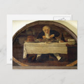 Au Gourmand'、Corcelletのショップサイン ポストカード (正面/裏面)