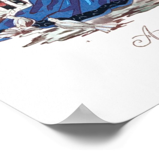 Au Moyen Age ポスター (角)