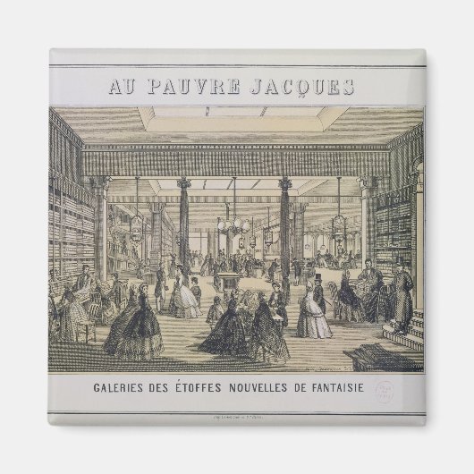 Au Pauvre Jacques:織物部 マグネット (正面)