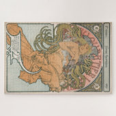 Au Quartier Latin (1897) – アルフォンスミュシャ ジグソーパズル (横)
