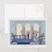 Au Revoir (1920)  ポストカード (正面/裏面)