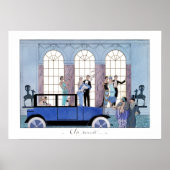 Au Revoir 1920 by George Barbier Poster ポスター (正面)