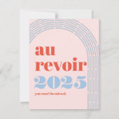 Au Revoir 2024あなたは新しい年の恋しく思カードではない シーズンカード (正面)