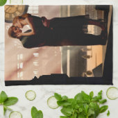 Au Revoir 2 キッチンタオル (折り畳み)