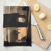 Au Revoir 2 キッチンタオル (四つ折り)