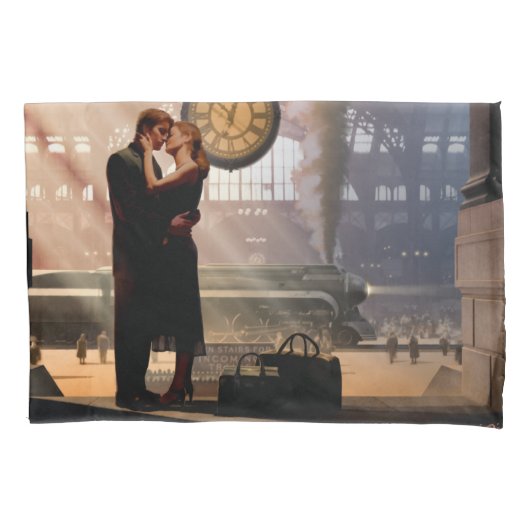 Au Revoir 2 枕カバー (正面左)