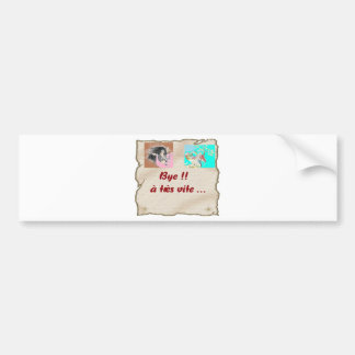 AU REVOIR BYE BYE.png バンパーステッカー