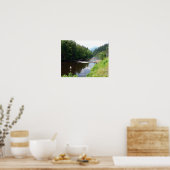 Au Sable Posterでフライフィッシング ポスター (キッチン)