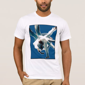 au sem毛の青 tシャツ