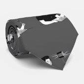 AU-THOR（灰色）ネックタイ ネクタイ (ロール)