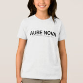 Aube Nova トライブレンドTシャツ (正面)