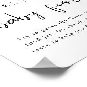 AUBREE Leopard Print推測ベビーフードゲーム ポスター (角)