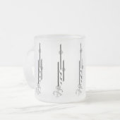 Aubrey Beardsleyのマグ フロストグラスマグカップ (正面左)