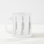 Aubrey Beardsleyのマグ フロストグラスマグカップ (左)