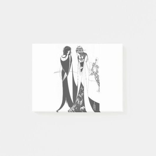 Aubrey Beardsley著ジョンそしてSalome。 HD ポストイット (正面)