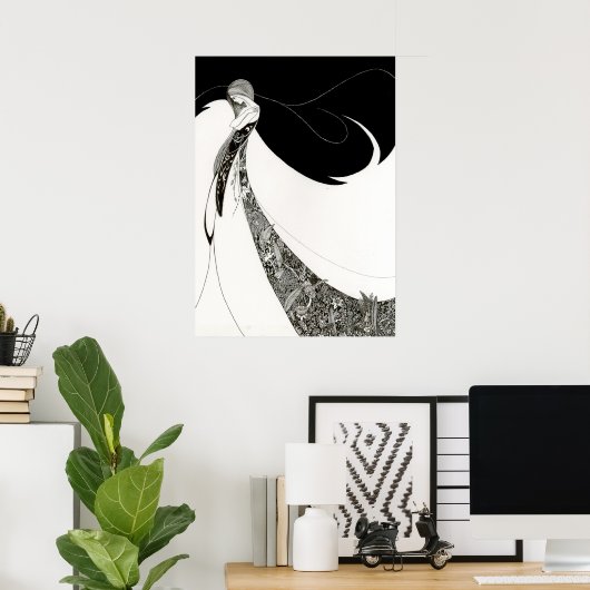 AUBREY BEARDSLEY ポスター (ホームオフィス)