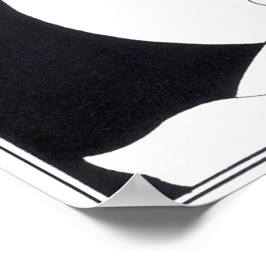 Aubrey Beardsley – 黒猫ポスター ポスター (角)