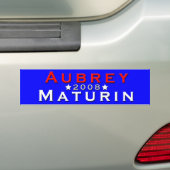 Aubrey/Maturin 2008年 バンパーステッカー (車上)