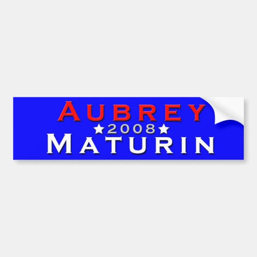 Aubrey/Maturin 2008年 バンパーステッカー (正面)
