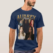 Aubrey Plaza Vintage friends Tシャツ (正面)