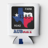 Aubrey, TX, fm 1385 rd & テキサス州Longhornクーラーボックス 缶クーラー (正面)