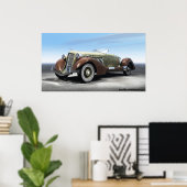 Auburn851ZPos2 ポスター (ホームオフィス)