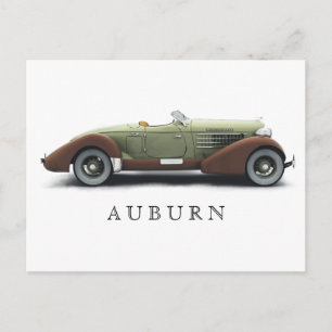 Auburn_851カード ポストカード