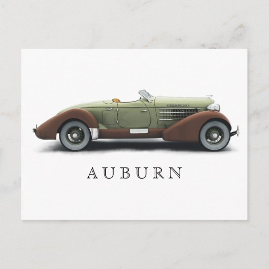 Auburn_851カード ポストカード (正面)