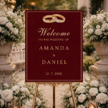 Auburn Brown Gold Ring Diamond Wedding Welcome