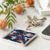 Auburn Deep-South Tiger Spirit Camo  キーホルダー (側面)