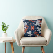 Auburn Deep-South Tiger Spirit Camo  クッション (椅子)