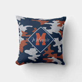 Auburn Deep-South Tiger Spirit Camo  クッション